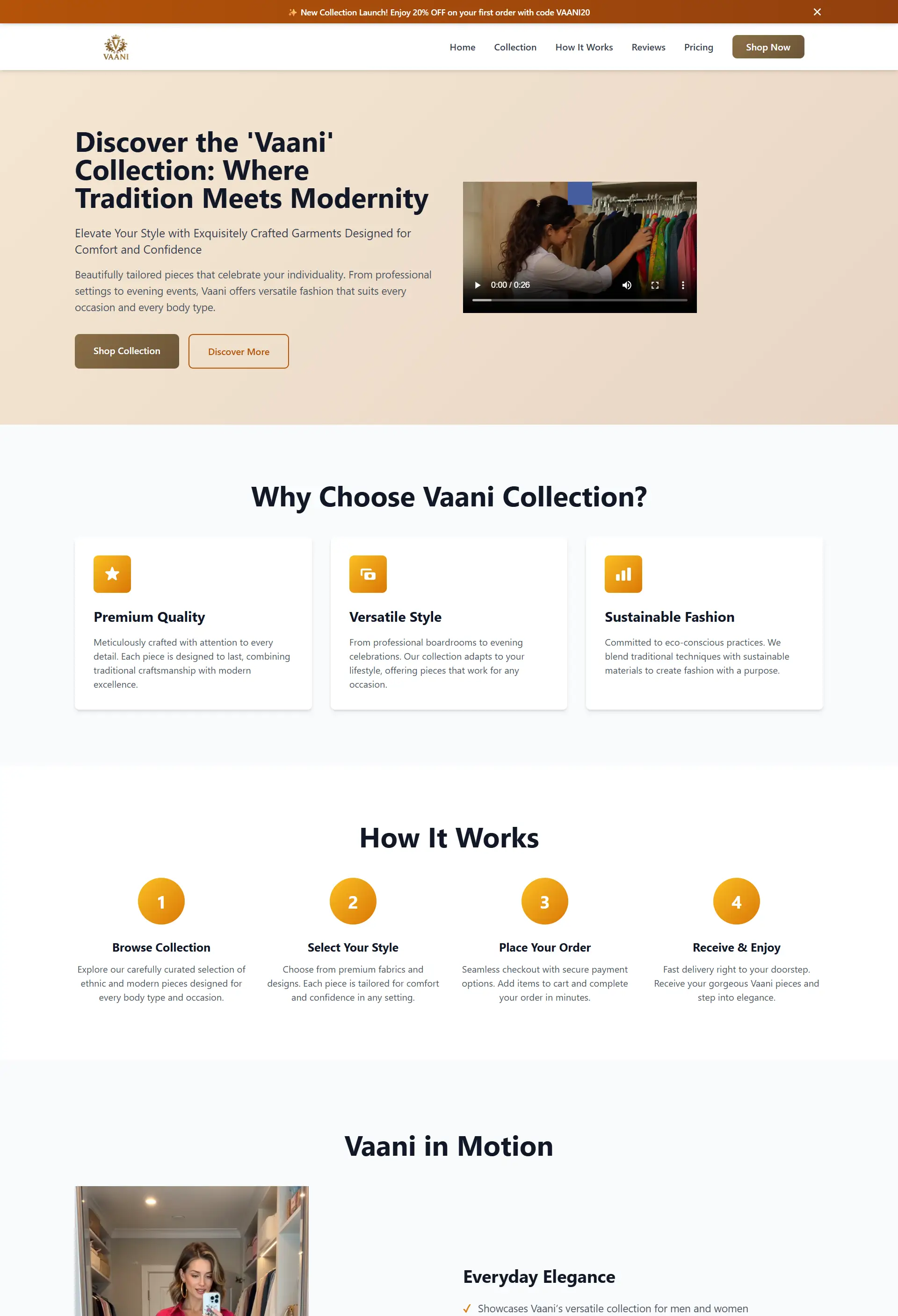 Landing Page Preview