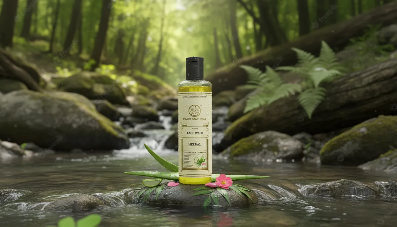 Face wash removing pollution