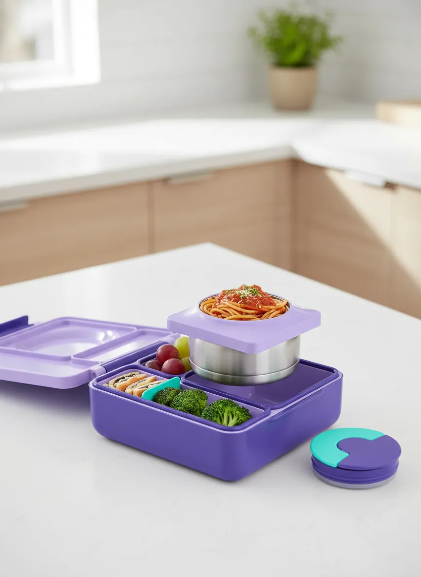 Thumbnail 3 - Bento Box open compartments