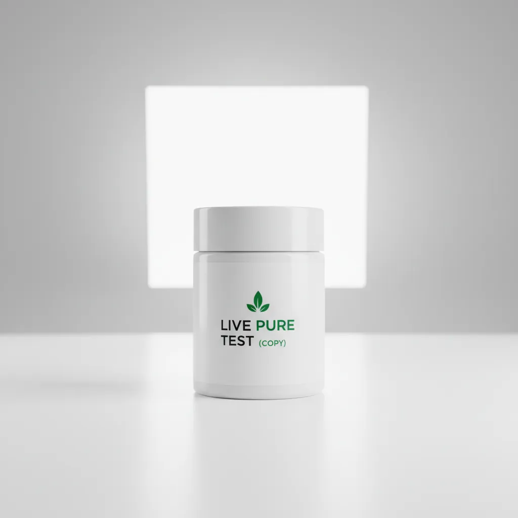 Live Pure Test Kit in shadow