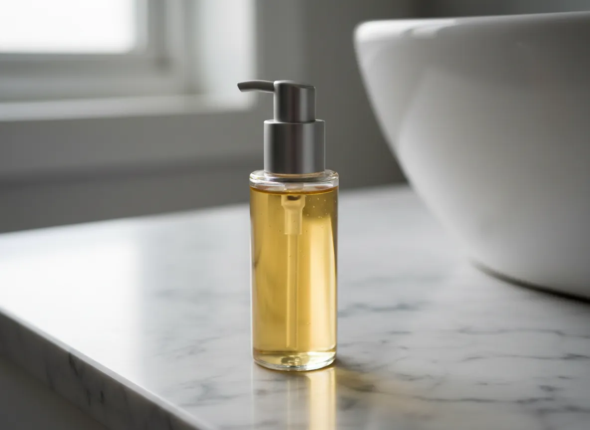 Leave oil in hair overnight