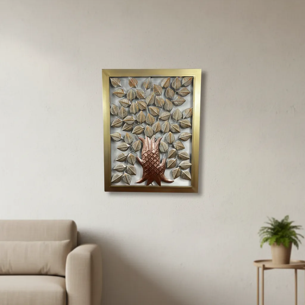 Frame Tree Wall Decor with LED Light