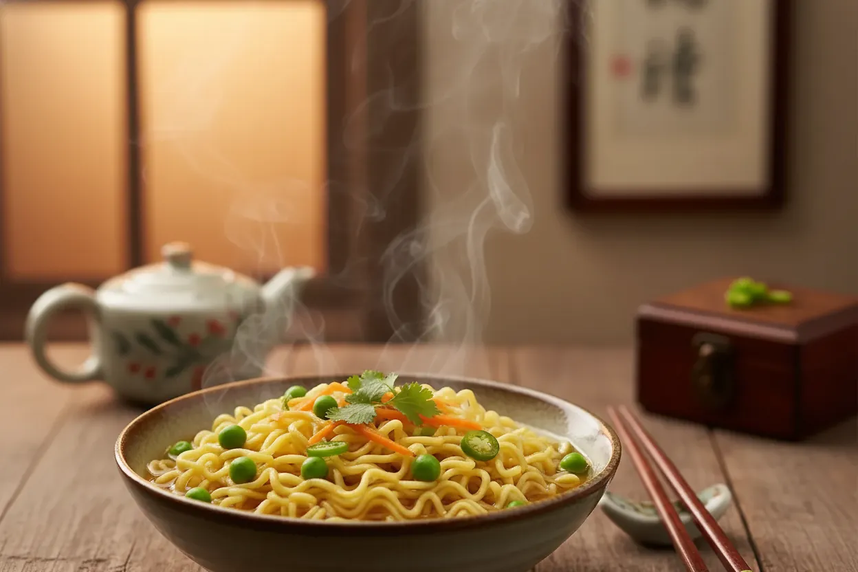Add noodles