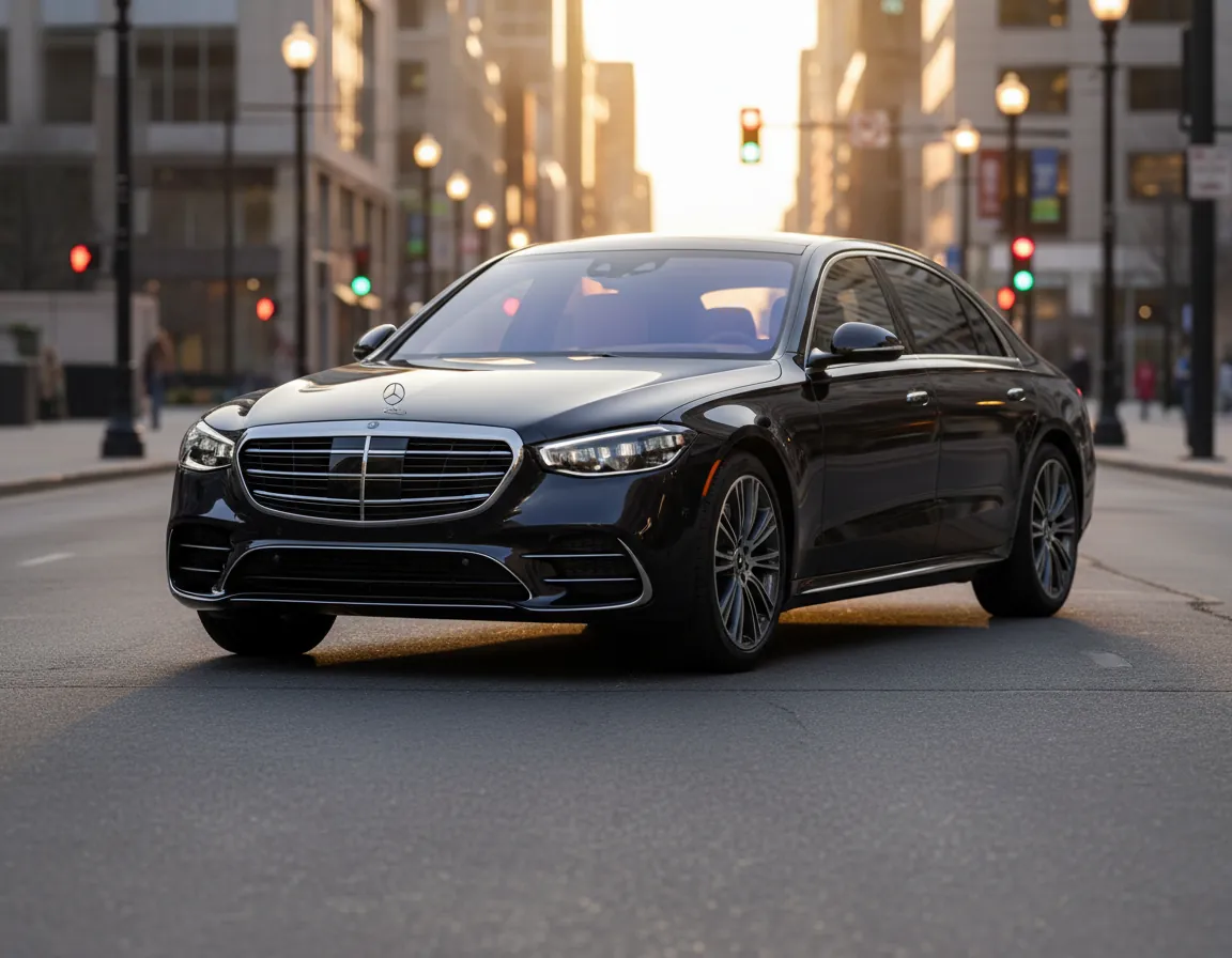 Comfortable Mercedes-Benz S-Class interior enabling longer journeys