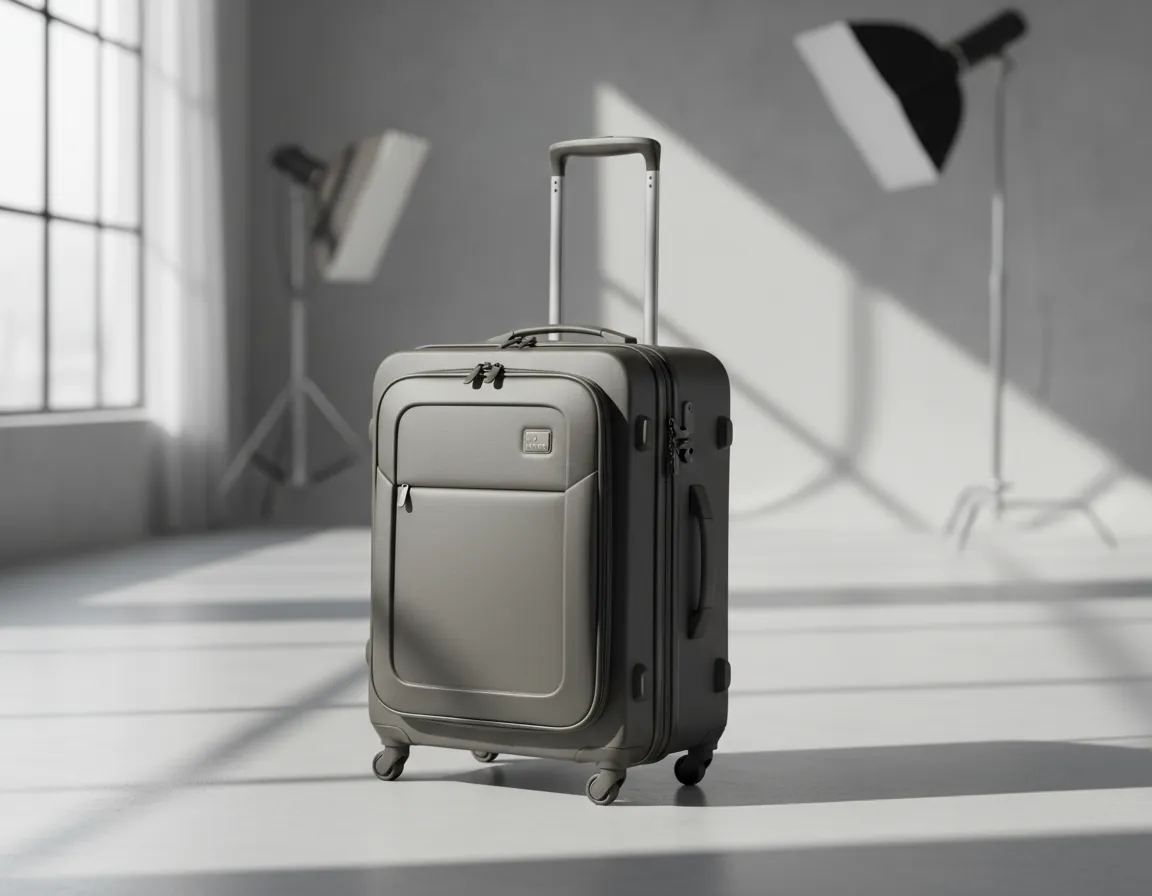 Broken luggage wheel