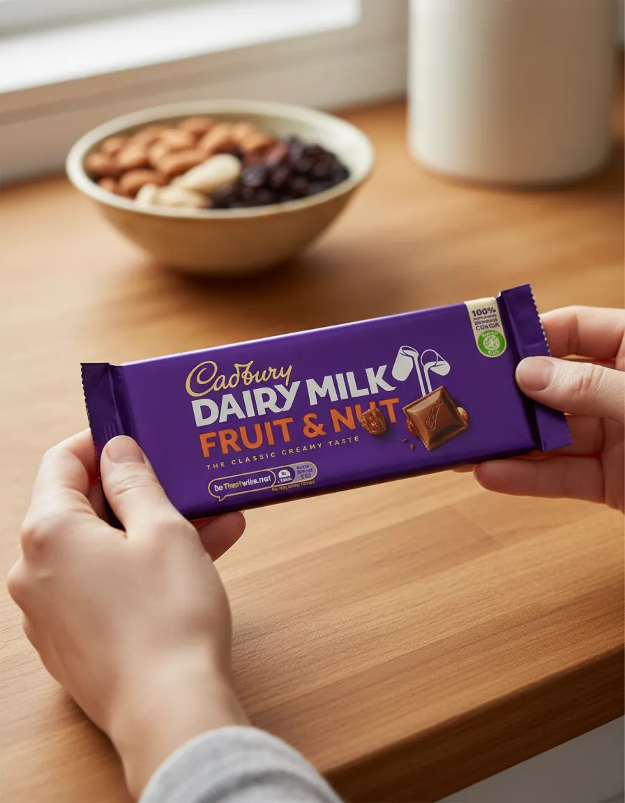 Cadbury Dairy Milk Fruit and Nut Chocolate Bar 180g