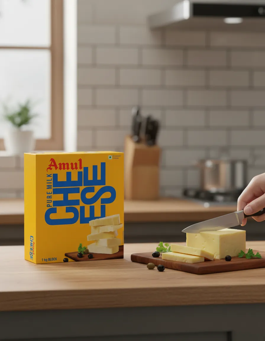 Amul Processed Cheese Packaging