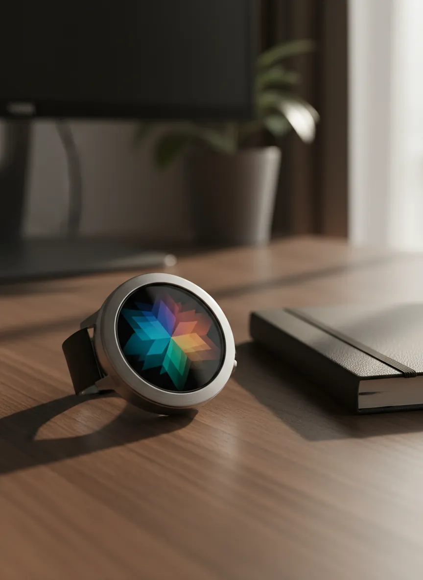 Front display view of ColorFit Pulse 4 Max