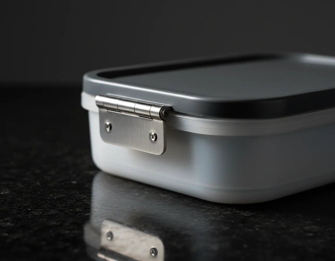 Student enjoying hot meal in library