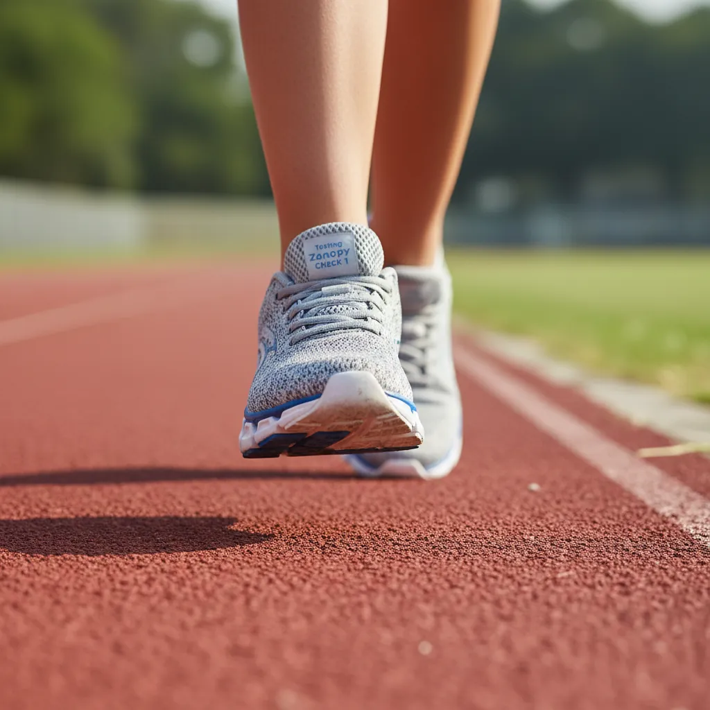 Runner enjoying early morning jog
