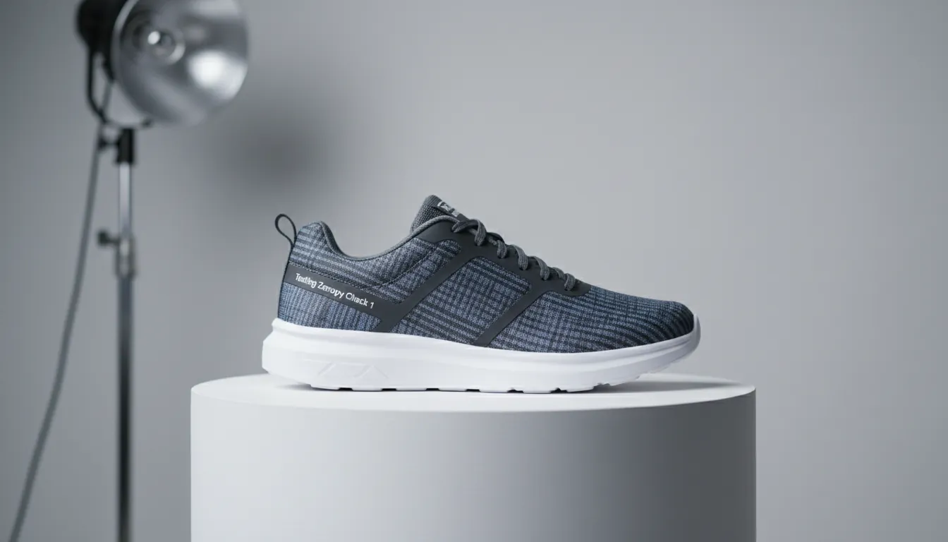 Lightweight shoe design showcase