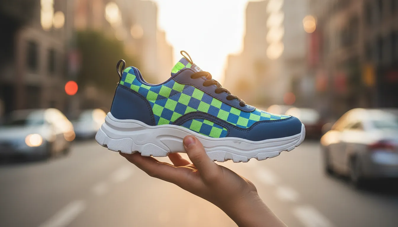 Breathable mesh upper