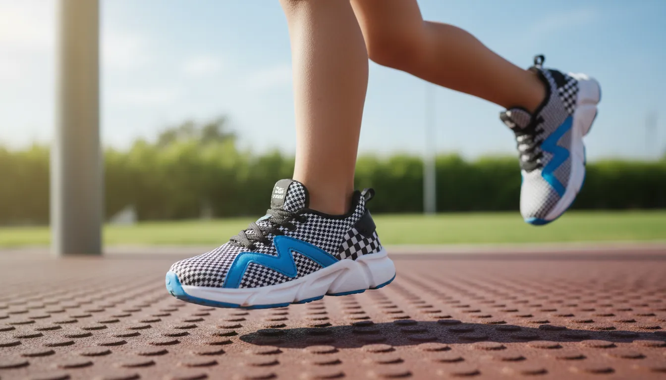 Cross-section diagram of shoe technology