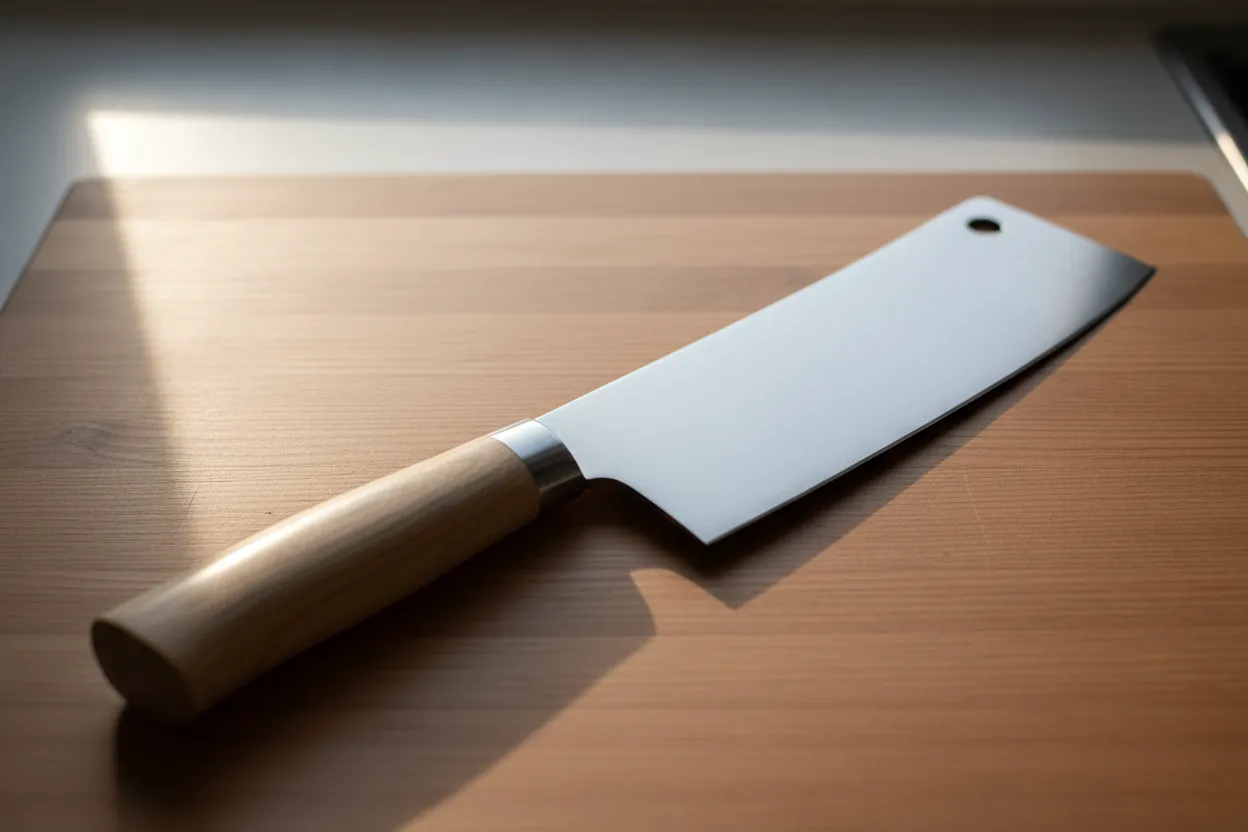 Our knife cutting perfectly