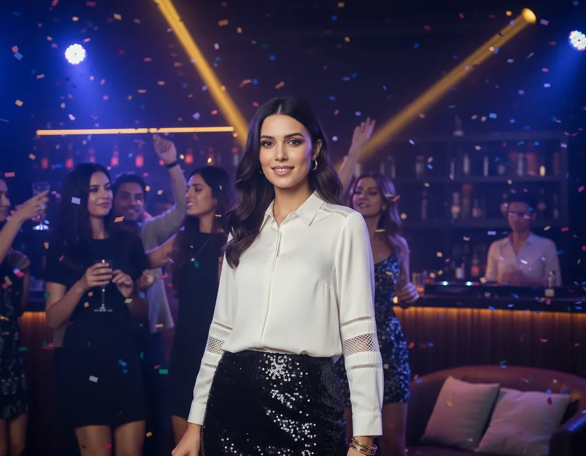 Styling tips and care instructions for ladies t-shirt