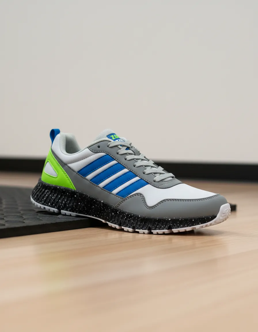 Runner in urban city setting