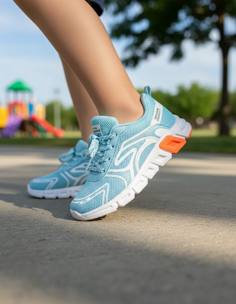 Runner on mountain trail