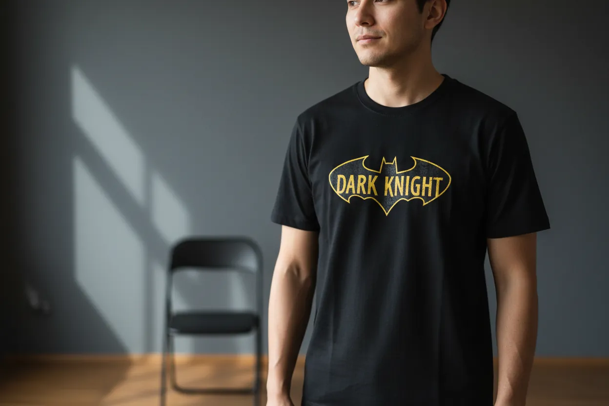 Dark Knight T-shirt Hero Image