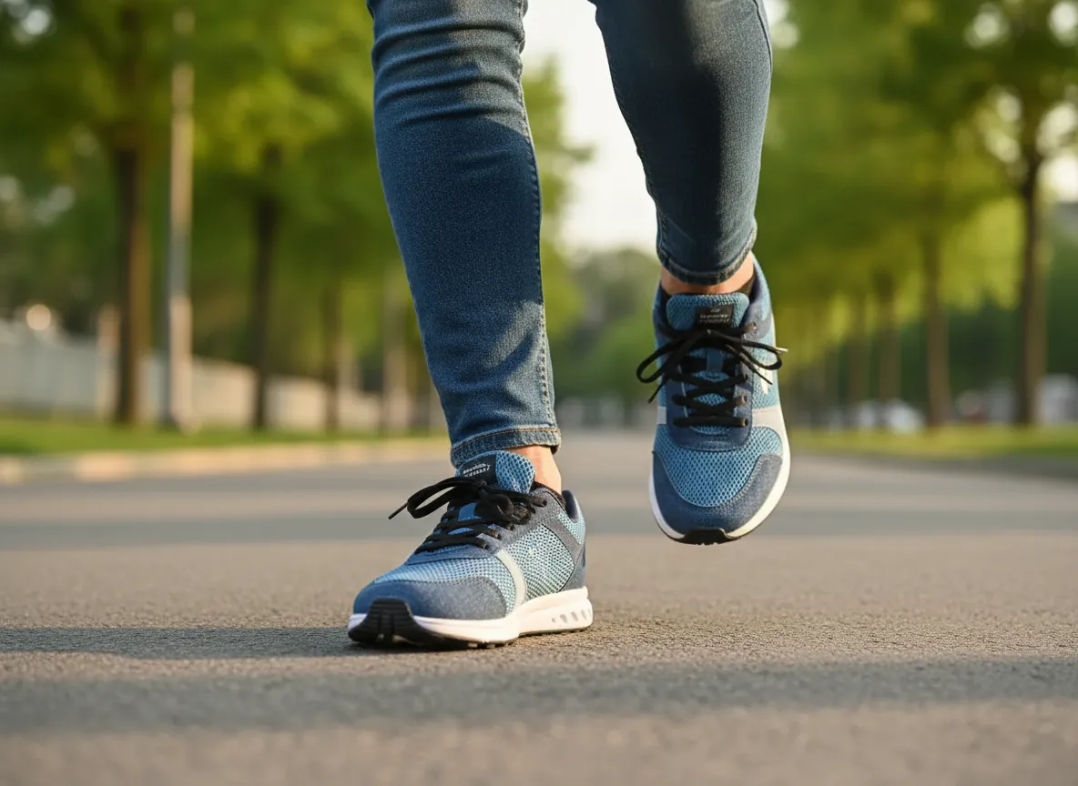 Ordinary running shoe