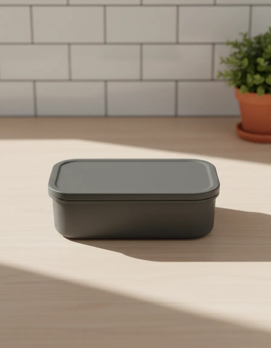 Premium Insulated Bento Box with steaming hot food