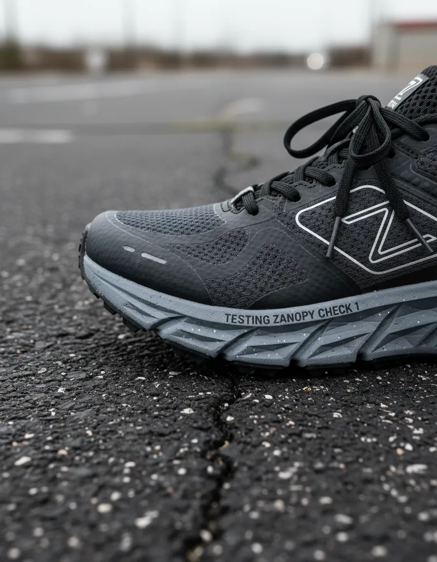 Person hiking on trail