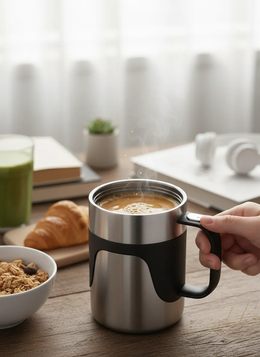 Smart Self-Stirring Mug