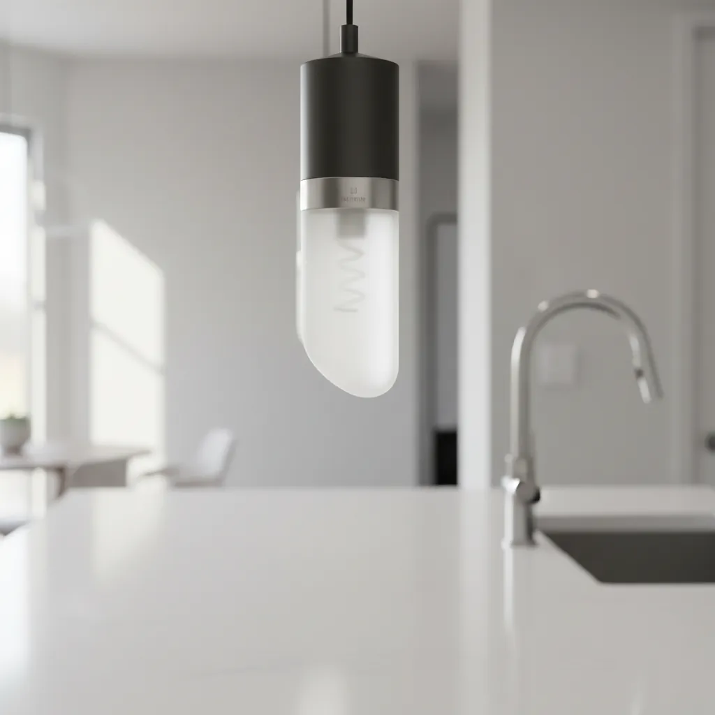 Smart LED Light Bulbs in modern living room