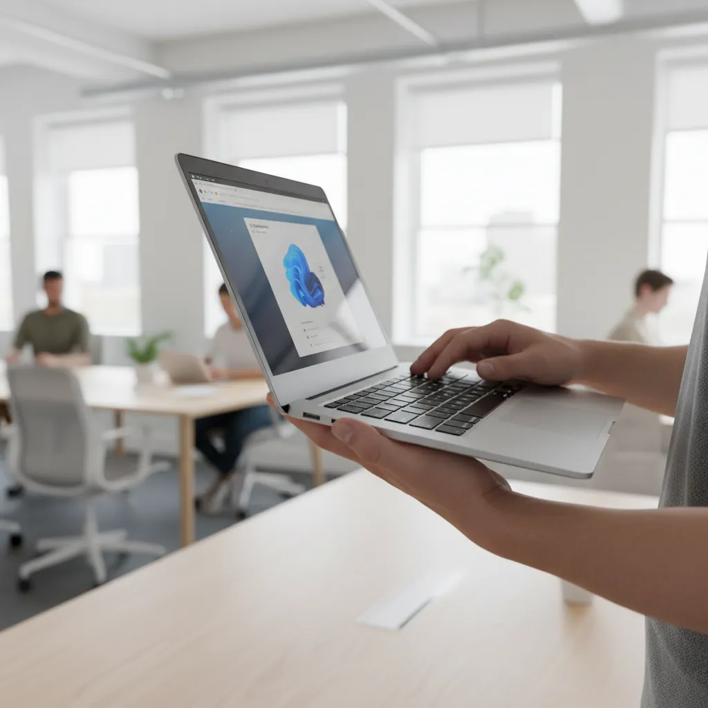 Laptop Ports Close-up