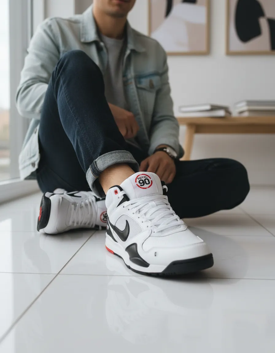 Nike Total 90 Premium styled for casual walking