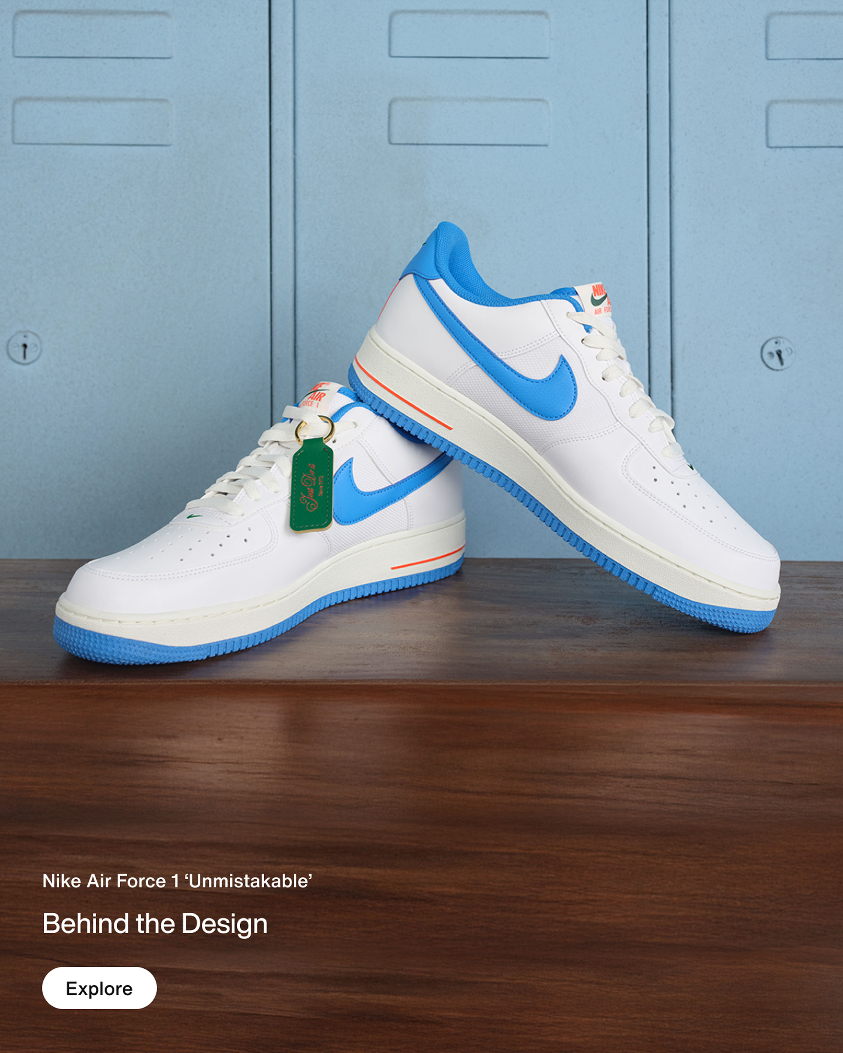 Premium Nike Sneakers in action