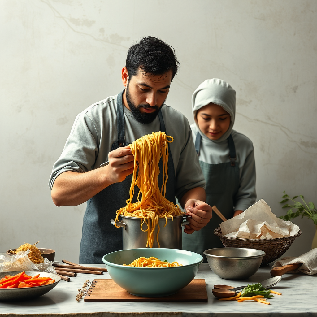 'Ideal for Fast Treats' which is a sub-description of the title 'Discover the Savory Delight of Nestle Maggi Masala'