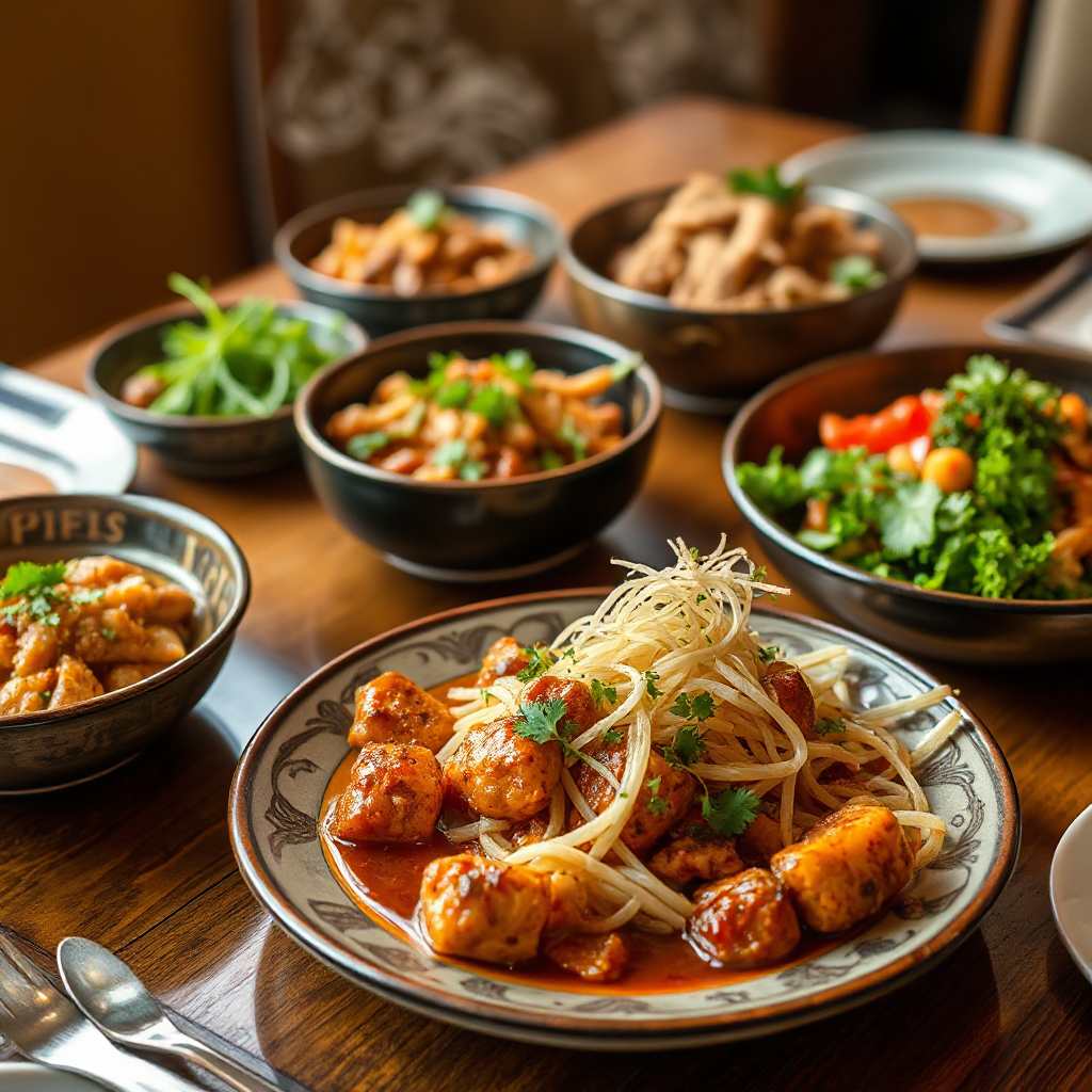 'Enhance Your Dining Experience' which is a sub-description of the title 'Discover the Savory Delight of Nestle Maggi Masala'