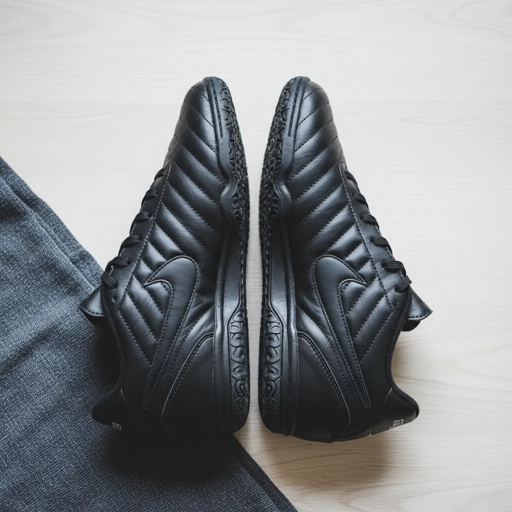 Quilted upper texture detail