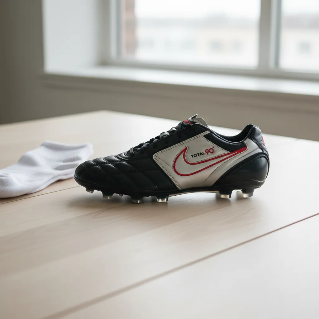 Quilted leather upper texture detail