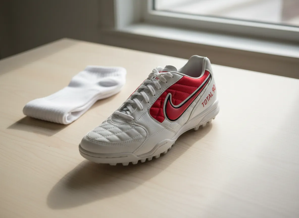 Nike Total 90 Premium in Bold Red colorway