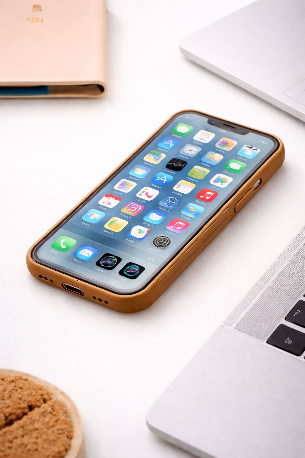 Kyron Brown Matte Case - Side View