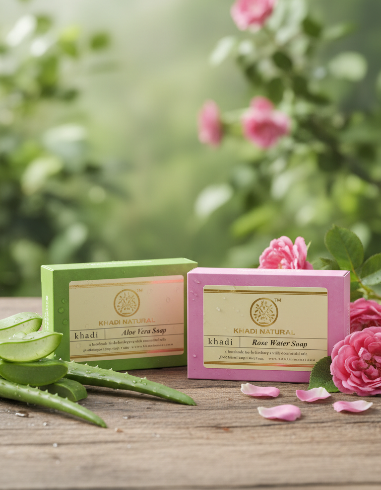 Aloe Vera and Rose Water Soaps