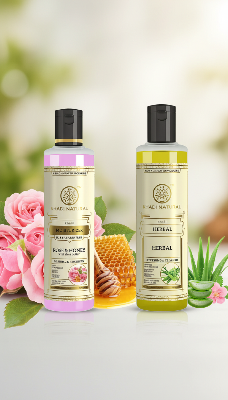 Herbal Face Wash and Moisturizer