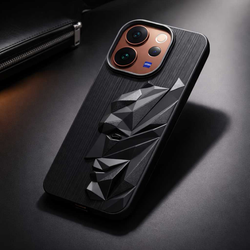 Superhero Engraved Silicon Case for Vivo V70 Elite