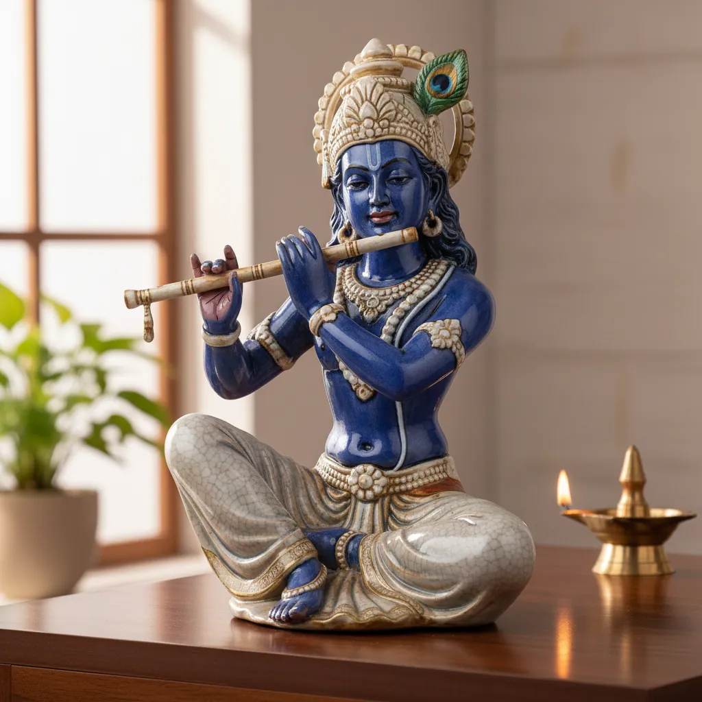 Sacred Radhe Krishna Statues