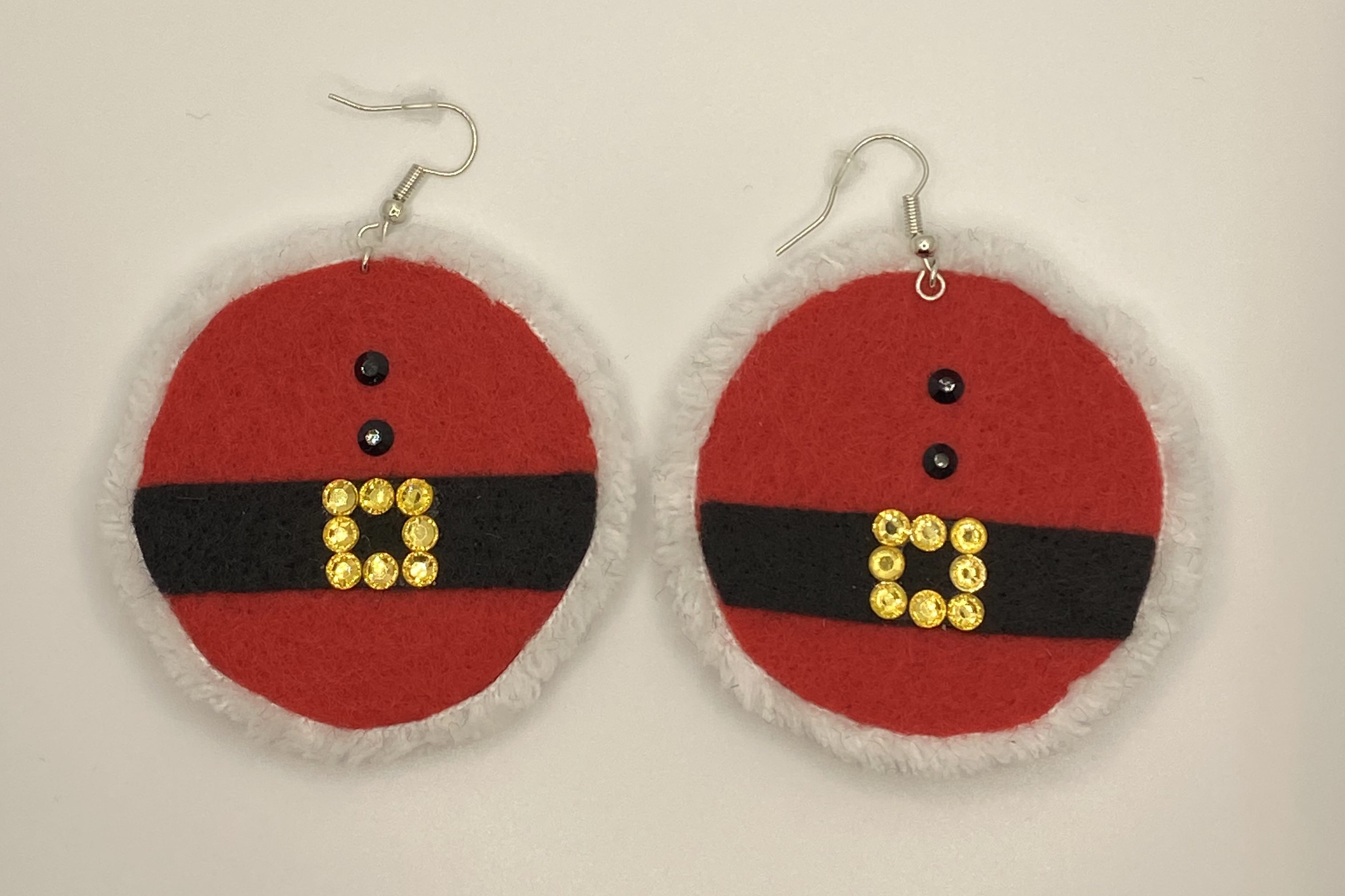 Christmas-themed Handmade Earrings