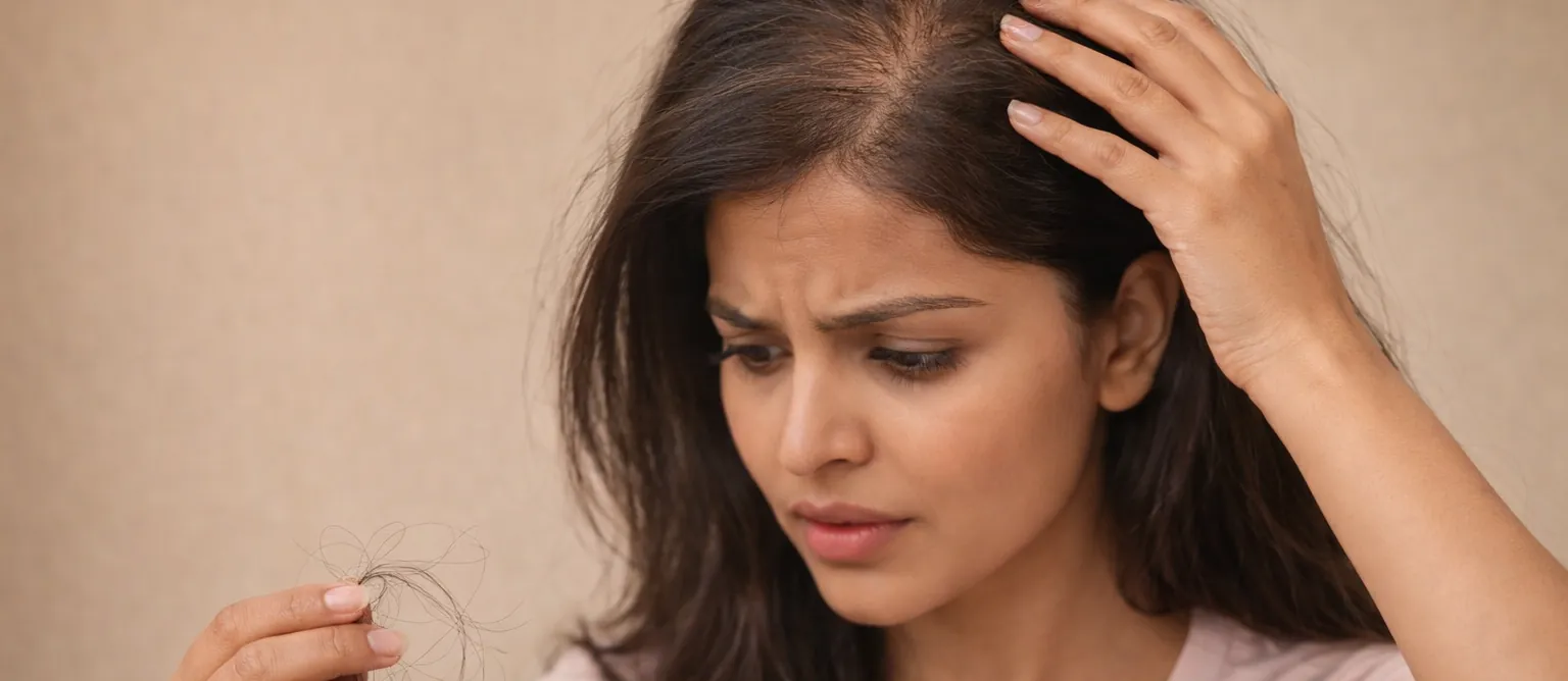 Before: Hair loss problem