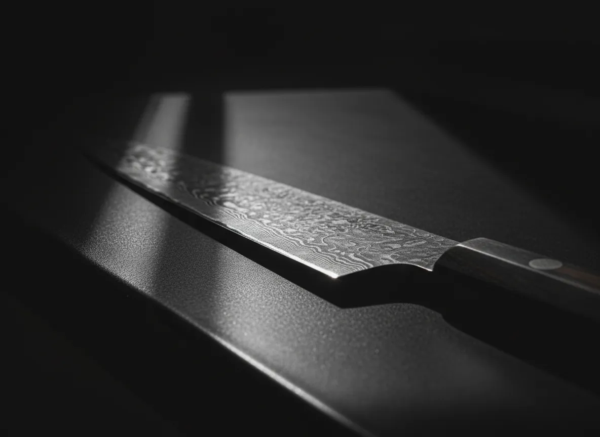 Sharp blade edge detail