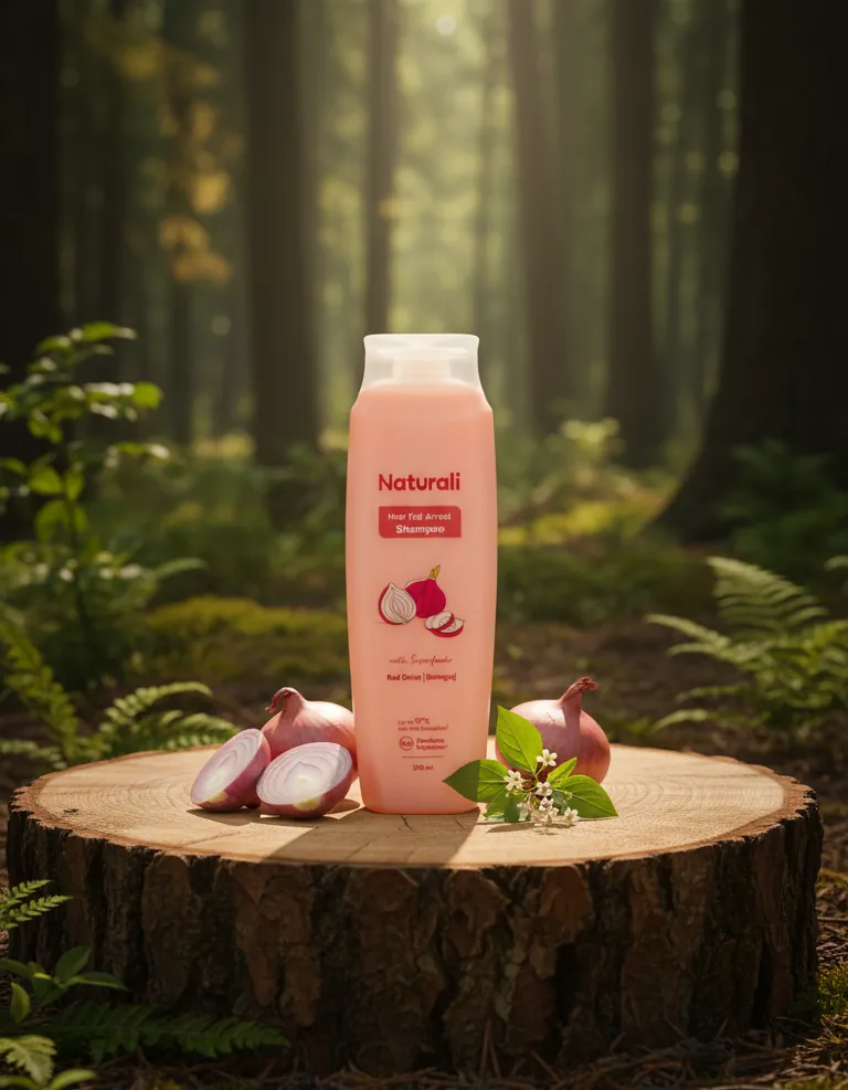 Healthy, vibrant hair after using Naturali shampoo